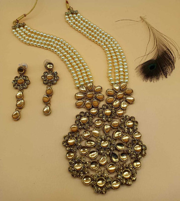 CATALYST Alloy Gold-plated Gold Jewellery Set(Pack of 1)