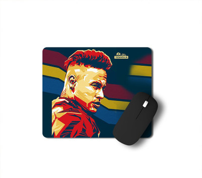 Tee Mafia Neymar JR Barcelona Fc Mouse Pad Non Slip Base Mousepad(Multicolor)