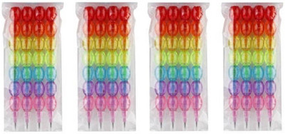 Sakshi Enterprises Brick Non-Sharpening Pencil(Set of 4, Multicolor)