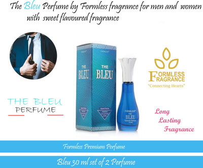 FORMLESS SET OF 2 30 ML BLEU PERFUME Perfume  -  60 ml(For Men & Women)