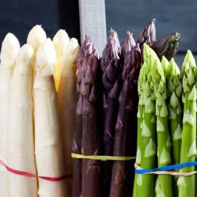 CYBEXIS Multicolor Asparagus Seeds Planted Throughout The Year100 Seeds Seed(100 per packet)