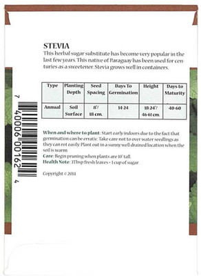VibeX Stevia Seed(5 per packet)