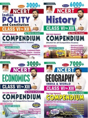 History | Geography | Indian Polity & Economics By Khan Sir..Class 6 To 12 NCERT .UPSC And BPSC And All Compition Exam(Paperback, KHAN SIR PATNA)