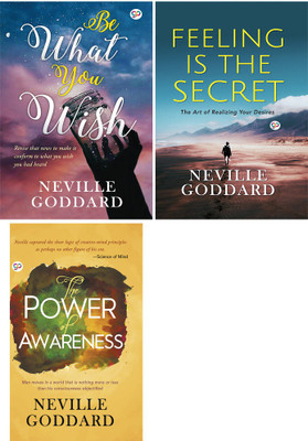 Neville Goddard Deluxe Combo(Be What You Wish+Feeling Is The Secret+The Power Of Awareness)(Hardcover, Neville Goddard)