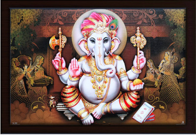 Darsh Craft Lord Ganesha Religious Frame