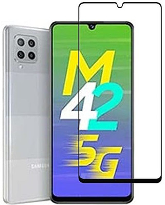 TESPARK Edge To Edge Tempered Glass for Samsung Galaxy M42(Pack of 1)