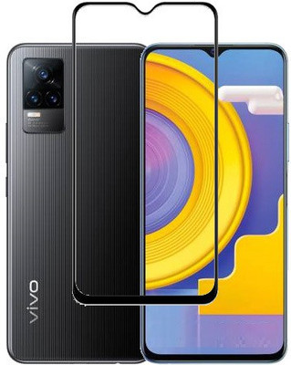 AARERED Edge To Edge Tempered Glass for VIVO Y73, VIVO V20, VIVO V20 SE(Pack of 1)