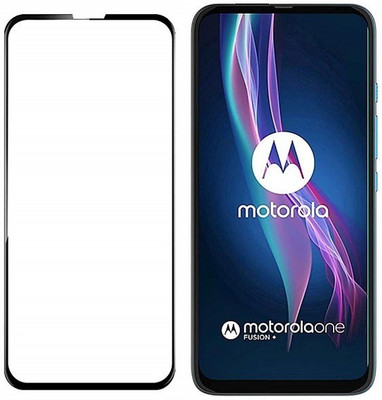 SBSPROTECTION Edge To Edge Tempered Glass for Motorola Moto One Fusion Plus(Pack of 1)