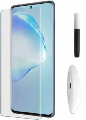 kentop Edge To Edge Tempered Glass for SAMSUNG S20(Pack of 1)