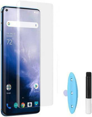 kentop Edge To Edge Tempered Glass for ONEPLUS 8 PRO(Pack of 1)