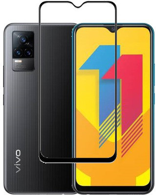 AARERED Edge To Edge Tempered Glass for VIVO Y73, VIVO V20, VIVO V20 SE(Pack of 1)