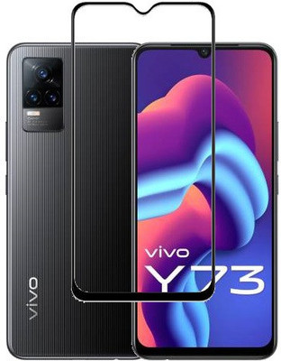 XRENGTH Edge To Edge Tempered Glass for VIVO Y73 VIVO V20 VIVO V20 SE(Pack of 1)