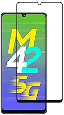 TESPARK Edge To Edge Tempered Glass for Samsung Galaxy M42(Pack of 1)