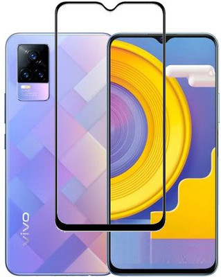XRENGTH Edge To Edge Tempered Glass for VIVO Y73 VIVO V20 VIVO V20 SE(Pack of 1)