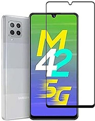 TESPARK Edge To Edge Tempered Glass for Samsung Galaxy M42(Pack of 1)