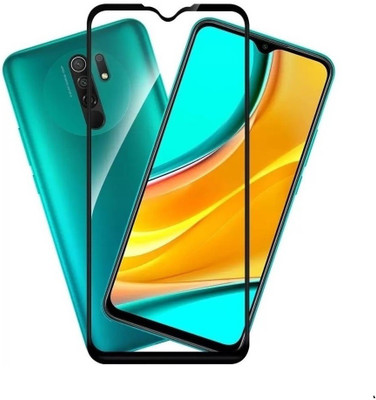Gorilla Labs Edge To Edge Tempered Glass for Redmi 9, Redmi 9A, Redmi 9i, Poco C3(Pack of 1)