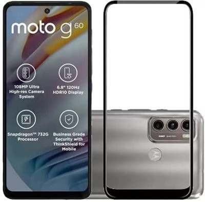 Helix Edge To Edge Tempered Glass for Moto G40 Fusion(Pack of 1)