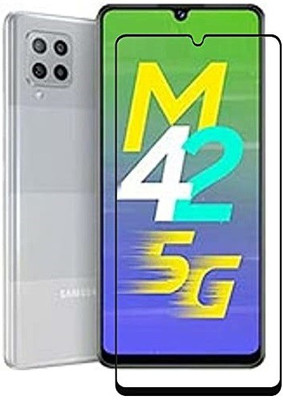 TESPARK Edge To Edge Tempered Glass for Samsung Galaxy M42(Pack of 1)