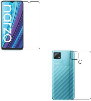 Nawab Collection Front and Back Screen Guard for Realme Narzo 30 A(Pack of 2)