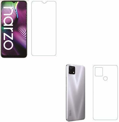 Nawab Collection Front and Back Screen Guard for Realme Narzo 20(Pack of 2)