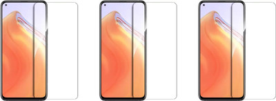 ISAAK Tempered Glass Guard for Xiaomi Mi 11 Lite(Pack of 3)