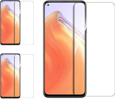 ISAAK Tempered Glass Guard for Xiaomi Mi 11 Lite(Pack of 3)