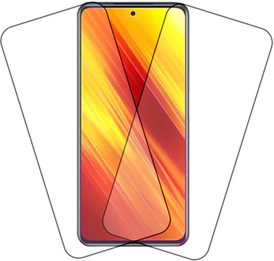 MB STAR Tempered Glass Guard for Poco M3 Pro(Pack of 2)