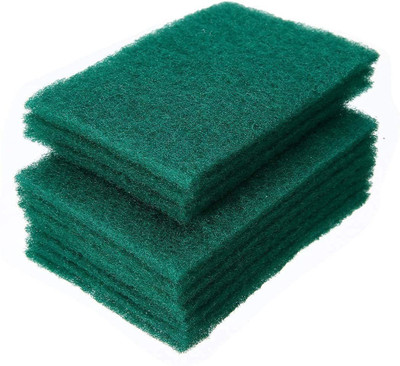 KAIZEN Heavy Duty Kitchen Scrubber for Dish/Utensils/Tiles Cleaning Scrub Pad(Regular, Pack of 10)