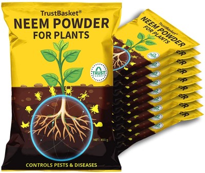 TrustBasket Neem Powder for Plants - 4.8 KG Manure(4.8 kg, Powder)