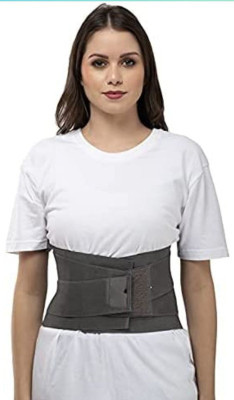Zoi-Ortho Premium Lumbo Sacral (L.S Belt) Corset- Back Pain Belt Back / Lumbar Support(Grey)