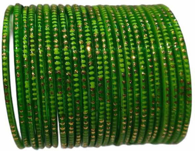 Myska Glass Bangle Set(Pack of 24)