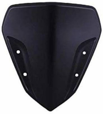Miwings SHORT VISOR MT 15 BLACK Bike Windshield