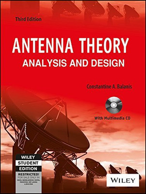(USED-LIKE NEW) Antenna Theory: Analysis And Design(Paperback, Constantine A. Balanis)