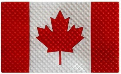 SRPHERE Rubber Standard Mat For  Universal For Car(Red, White)