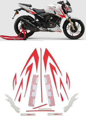HRBull Sticker & Decal for Bike(Multicolor)