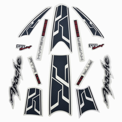 BR BULL Sticker & Decal for Bike(Multicolor)