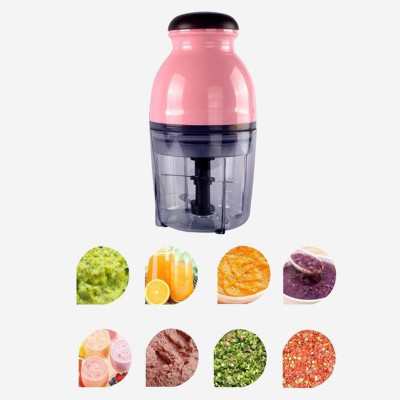 SKYZONE Multi Functional Mini Smoothie Blender Electric Juicer Machine Food Processor Baby Food Portable Meat Blender Electric Vegetable & Fruit Grater & Slicer(1)