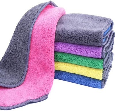 Welrock Microfiber Vehicle Washing  Duster(Pack Of 4, 600 GSM)