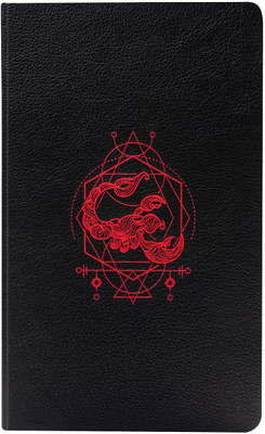 Pennline Alpha A5 Notebook Ruled 192 Pages(RED,BLACK)