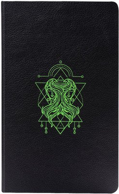 Pennline Alpha A5 Notebook Ruled 192 Pages(GREEN BLACK)