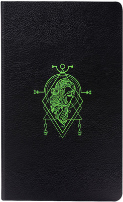 Pennline Alpha A5 Notebook Ruled 192 Pages(GREEN BLACK)