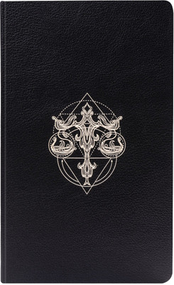 Pennline Alpha A5 Notebook Ruled 192 Pages(WHITE,BLACK)