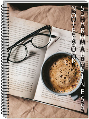 SHARMA BUSINESS HANDMADE A4 Notebook PLAIN 200 Pages(White)