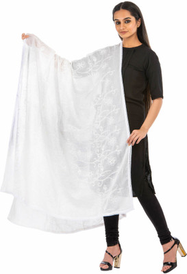 Traditions Bazaar Pure Cotton Self Design Women Dupatta