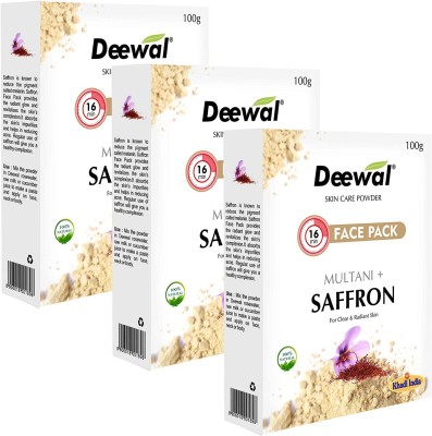 Deewal Saffron Face Pack (3 Pcs)(300 g)