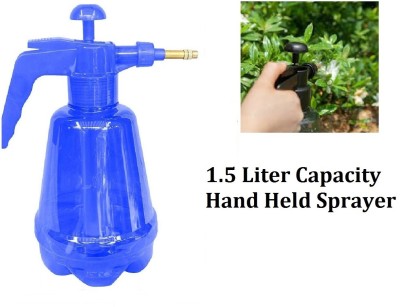 RoofTop Pressure Water Gun Garden Pump Spray Bottle Trolley Manual Sprayer bottle spray gun for water spray bottles for gardening spray bottles Lawn Sprinkler|Water Mister|Spray Bottle for Herbicides, Pesticides, Fertilizers(Red) 1.5 L Hand Held Sprayer(Pack of 1)