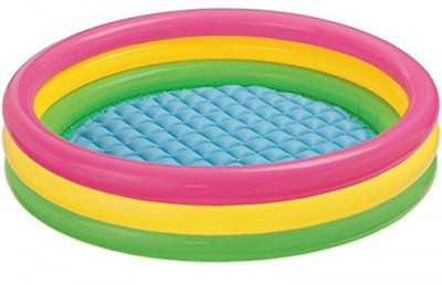 Speoma 3 Ft Bath Tub For Kids Inflatable Swimming Pool(Multicolor)