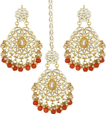 SPARGZ Alloy Gold-plated Multicolor Jewellery Set(Pack of 1)