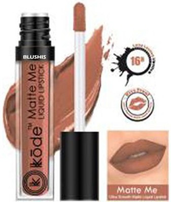 BLUSHIS High Definition Smudge proof Waterproof Long lasting Liquid matte� Non Transfer(coffee toffee, 6 ml)
