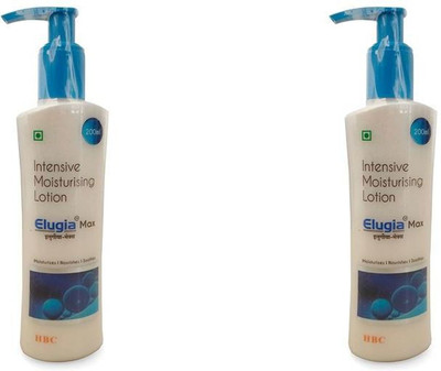 Elugia MOISTURISING LOTION PACK OF 2(400 ml)